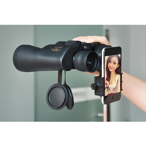 Universal teléfono móvil adaptador de fotografía rápida Clip de soporte para montura soporte para telescopio Binocular GK99 ► Foto 1/5