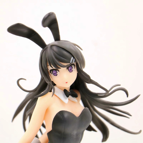 Figuras de acción de PVC de Rascal no sueñan con chica conejito Senpai Sakurajima Mai, muñecos de Anime ► Foto 1/6