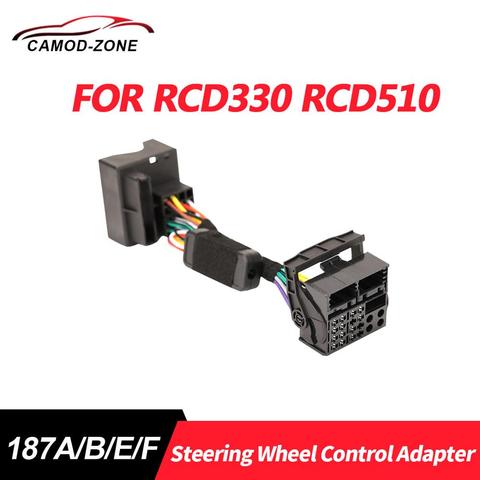 Multifunción Botón de volante simulador de Control adaptador RCD330 RCD510 para VW Golf 6 Jetta MK5 Touran Caddy Passat B6 ► Foto 1/4