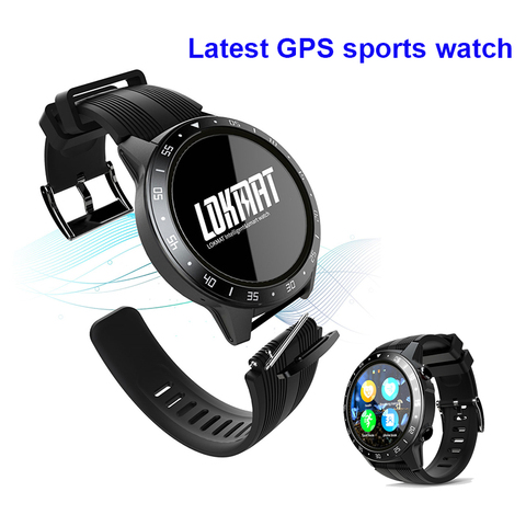 LOKMAT-reloj inteligente TK05, dispositivo resistente al agua IP67, modo Dual, Bluetooth, GSM, llamada, presión de aire, GPS, brújula, multiesfera, control del ritmo cardíaco ► Foto 1/6