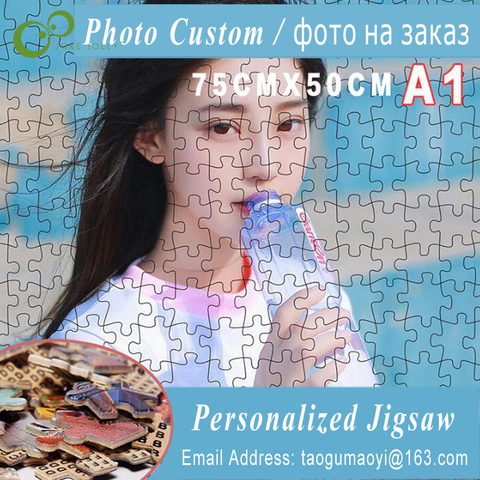 120/300 Uds./500/1000 Uds. Personalización de foto rompecabezas personalizado de madera foto DIY juguetes para decoración para adultos GYH coleccionable ► Foto 1/6