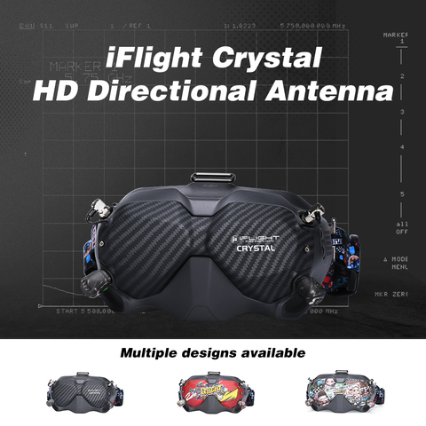 IFlight-Parche de cristal HD de 5,8 GHz, de alta ganancia antena direccional, módulo de largo alcance para Dron de carreras con visión en primera persona ► Foto 1/6