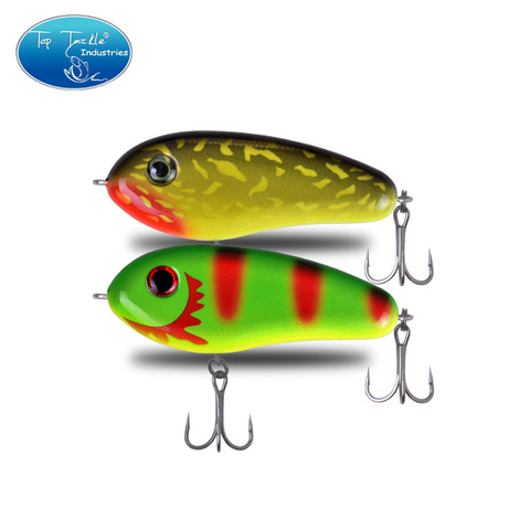 Señuelo de pesca artificial con anzuelo Mustad, cebo artificial luminoso de 95mm y 40g ► Foto 1/5