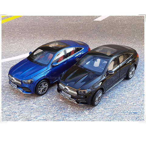 Azul/negro 1/18 iScale para Daimler Mercedes Benz GLE Coupe 2022 Diecast modelo de coche juguetes niños de Metal de plástico de goma ► Foto 1/1