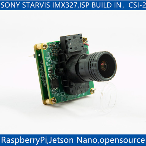VEYE-MIPI-327E Nano Cámara forRaspberry Pi y Jetson, IMX327 MIPI CSI-2 módulo de cámara ISP de luz de estrella de 2MP ► Foto 1/6
