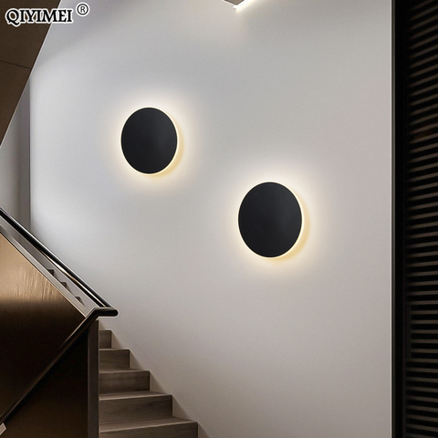 Luces Lámparas De Pared Modernas con Sensor táctil para dormitorio, iluminación interior para pasillo, escalera, estudio, Fondo de sala de estar, novedad ► Foto 1/6