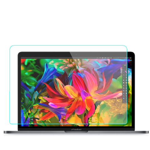 Protector de pantalla de vidrio templado para Macbook Pro 13 11 air 12 Retina M1 Air A2337 M1 Pro A2338, protector de película transparente ► Foto 1/6