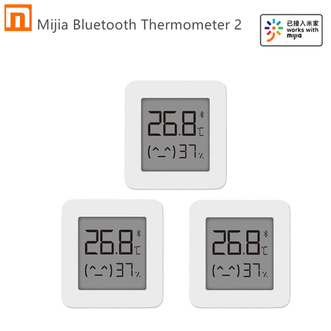 Termómetro Digital eléctrico inteligente Xiaomi Mijia 2, termómetro inalámbrico con Bluetooth, higrómetro para Mijia APP ► Foto 1/6