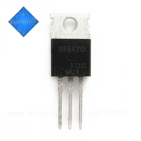 10pcs/lot IRFB4310 TO-220 IRFB4310PBF TO220 IRF4310 new original In Stock ► Foto 1/1