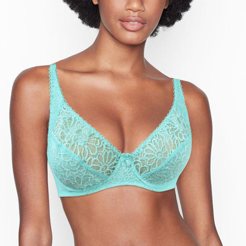 Sostén para mujer perspectiva encaje Bralette sujetador lencería Sexy de talla grande ropa interior B C D DD E F ► Foto 1/6