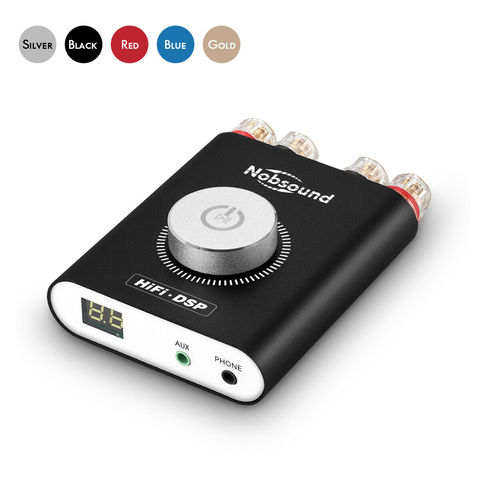 Nobsound Mini Bluetooth 5,0 TPA3116 amplificador de potencia Digital Hifi DSP auriculares estéreo Amp 200W SIN ADAPTADOR ► Foto 1/6