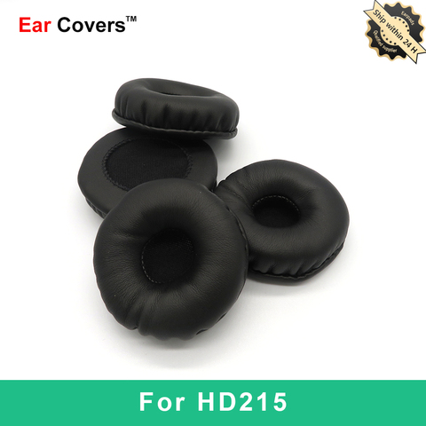 Almohadillas para auriculares Sennheiser HD215, almohadillas de repuesto para auriculares, almohadillas de espuma de cuero PU ► Foto 1/6