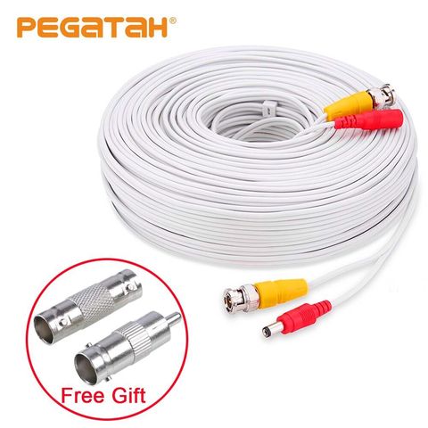 Cable BNC de 5M-50M, accesorio analógico ahd cctv, alimentación de vídeo, vigilancia para cámara ahd y kit dvr ► Foto 1/6