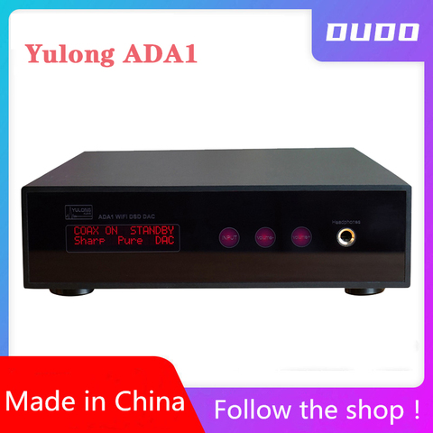 Yulong-AMPLIFICADOR DE AURICULARES Digital ADA1, 32Bit, 384kHz, DSD, WIFI, entrada Digital a analógico, SA9800, SA9227, USB ► Foto 1/6