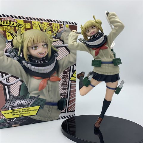 Mi héroe Academia Boku no Hero Academia Himiko Toga JK PVC figura de acción de edad de los héroes de Deku luchador colección MODELO 18cm ► Foto 1/6