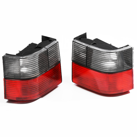 Cubierta de lámpara de luz antiniebla trasera, lente de luz de señal de frenado, lámparas ahumadas de Faro de cola rojo para VW Transporter Caravelle T4 1992-2004 ► Foto 1/6