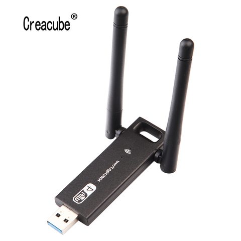 Creacube-adaptador dongle Wifi de alta potencia, 300M, WiFi USB, tarjeta de red dongle wifi inalámbrica 802,11 n/g/b, adaptador LAN wifi para PC ► Foto 1/6