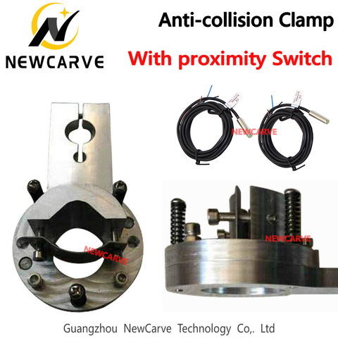 Abrazadera para linterna NEWCARVE, accesorio Anticolisión de 20-35MM para Plasma de llama CNC portátil, soporte para Máquina de corte CNC ► Foto 1/3