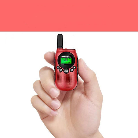 BAOFENG-walkie-talkie de juguete para niños, Radio bidireccional, BF-T6, sin licencia, portátil, Woki Toki, novedad de 2022 ► Foto 1/6