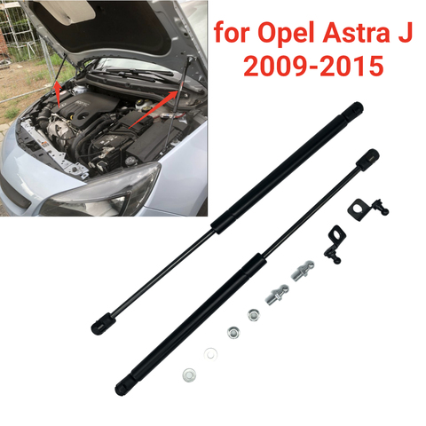 Frente capucha capó resorte de Gas amortiguador levantar barra de apoyo para Opel Holden Astra J Vauxhall MK6 GTC 2009- 2014 de 2015 ► Foto 1/6