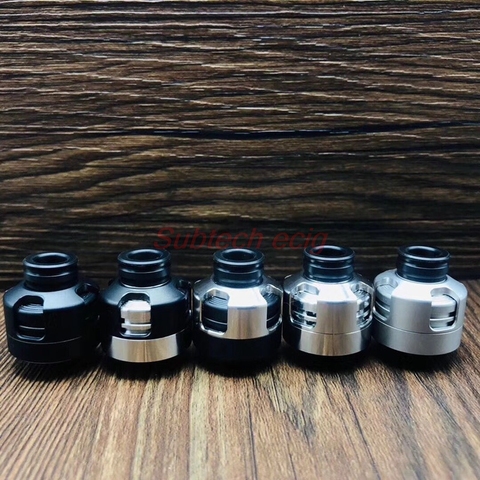 ¡Novedad de 2022! Tanque rda con motor Armor mods con pin bf 316 ss 22mm, control ajustable de flujo de aire reemplazable, tanque de vape de cubierta de una sola bobina ► Foto 1/6