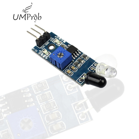 Juguete coche Robot 3Pin 3,3-5 V IR infrarrojo obstáculo evitación Módulo Sensor para arduino Diy Kit ► Foto 1/3