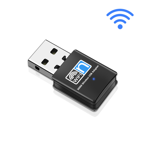 TECHKEY mini adaptador wifi usb 300Mbps usb 2,0 wifi antena con wifi y usb ethernet wifi dongle 802,11 n/g/b enchufe wifi usb lan comfas ► Foto 1/6