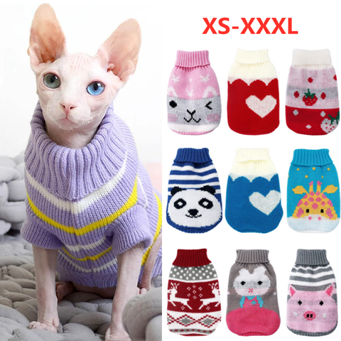 Christmas Cat Dog Sweater Pullover Winter Dog Clothes for Small Dogs Chihuahua Yorkies Puppy Jacket Pet Clothing ubranka dla psa ► Foto 1/6