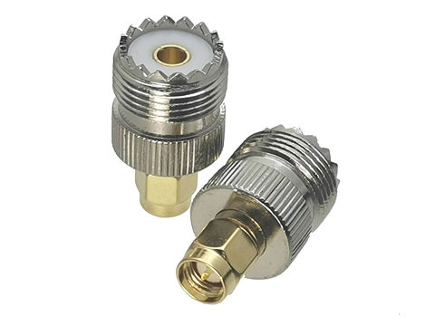 1 Uds UHF hembra-239 SO239 Jack a SMA macho Adaptador Coaxial RF conector ► Foto 1/4