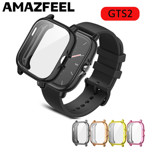 GTS 2 Ver Protector para Xiaomi Amazfit GTS 2 de la pulsera de la correa de Protector de pantalla de la cubierta del caso para Amazfit GTS2 2e Mini reloj ► Foto 1/6