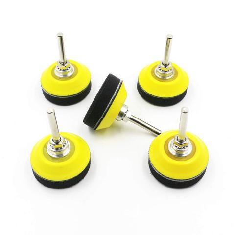 Almohadilla de lijado de bucle de gancho para discos de lijado, accesorio de vástago y Pad-10Pack de espuma, 2 pulgadas (50mm) o 3 pulgadas (75mm) ► Foto 1/6