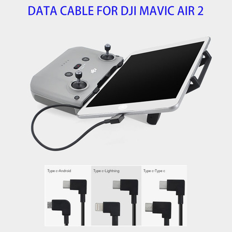 Cable de datos para Mavic aire 2/MINI 2 Micro USB tipo-c IOS Android OTG para DJI Mavic aire 2 Tablet Smartphone Drone Accesorios ► Foto 1/6