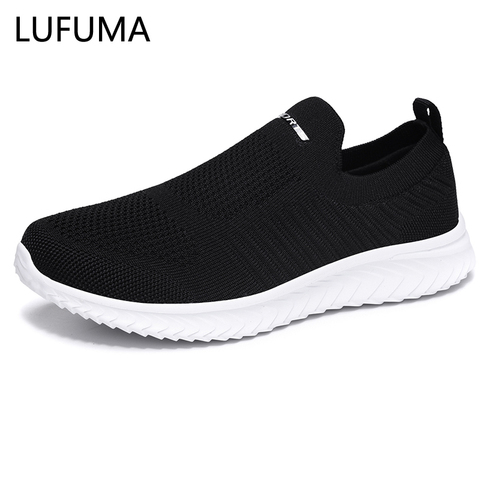 Zapatillas de moda de verano para hombre, zapatillas transpirables para hombre, zapatillas deslizantes para hombre, zapatos mocasines baratos para hombre, sin cordones ► Foto 1/6