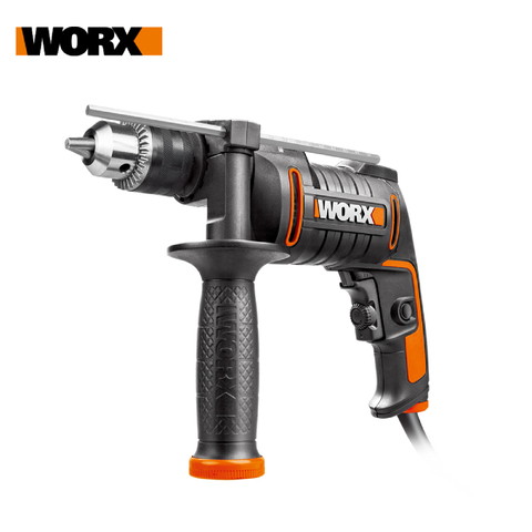 WORX 600W taladro de impacto eléctrico herramientas destornillador de WX317.2 velocidad Variable de herramientas de mano de 13mm mandril sin llave + Caja de Herramientas ► Foto 1/6