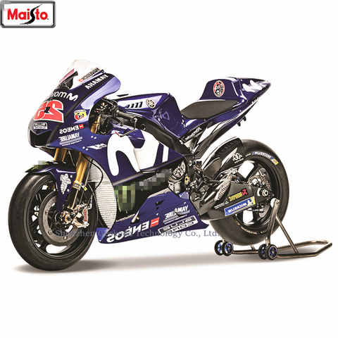 Maisto 1:18 Rossi moto Honda GP Racing Aleación de simulación autorizada moto rcycle modelo de coche de juguete ► Foto 1/6