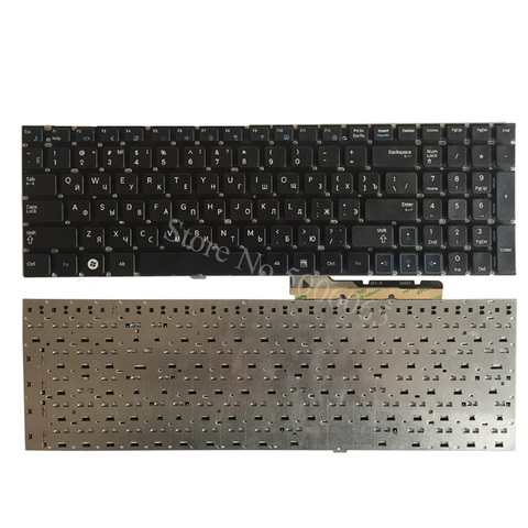 Nuevo teclado ruso para Samsung RV509 RV511 NP-RV511 RV513 RV515 RV518 RV520 NP-RV520 RU teclado negro para ordenador portátil ► Foto 1/5