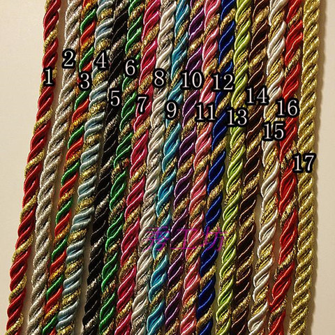 Cuerda para decoración de macramé, caja de regalo portátil, 6mm, hecho a mano ► Foto 1/4