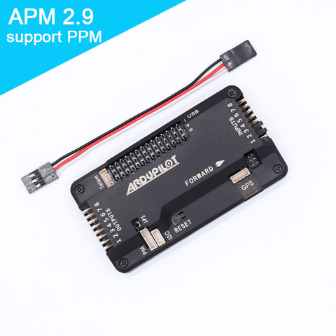 Placa de control de vuelo APM2.9 APM2.8, compatible con PPM apm2.6 2,8, brújula interna mejorada para cuadricóptero RC multicóptero Ardupilot ► Foto 1/5