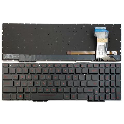 Nuevo para Asus ROG Strix GL553 GL553VD GL553VE GL553VW GL753 GL753VD GL753VE GL753VW serie portátil teclado nos retroiluminada ► Foto 1/3