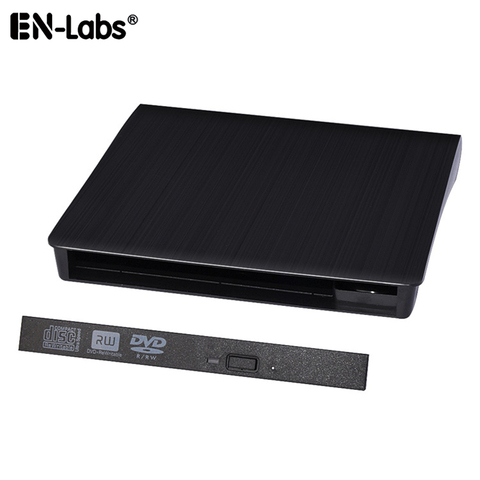 Caja de unidad óptica ODD USB 3,0 a SATA DVD, caja de unidad externa portátil USB a reproductor SATA DVD RW CD ROM para Macbook ► Foto 1/5