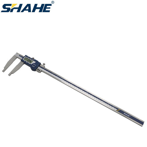 SHAHE-Regla de calibrador Digital IP54, calibrador Vernier de acero inoxidable de 0,01mm y 500mm, micrómetro digital Vernier ► Foto 1/6