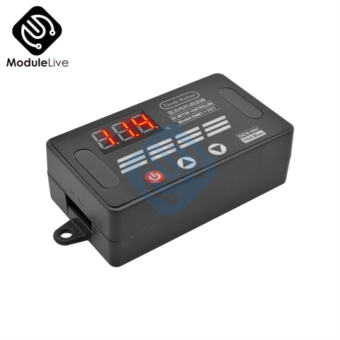 DMC-331 DC8V-55V 10A DC PWM controlador de velocidad del Motor pantalla Digital LED interruptor acelerar desacelerar regulador de velocidad ► Foto 1/6