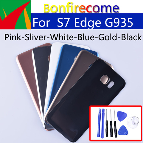 Funda trasera de batería S7 Edge para Samsung Galaxy S7 Edge G935 G935F SM-G935F G935FD G935A reemplazo de la carcasa trasera de la batería ► Foto 1/6