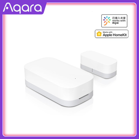 Aqara-Sensor de puerta inteligente para ventana ZigBee, conexión inalámbrica multiusos, funciona con la aplicación Mijia Smart home / MiHome ► Foto 1/5