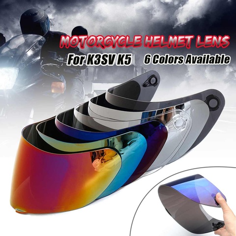 Visor de casco para AGV K5 K3 SV, piezas de protección de casco de motocicleta, gafas originales para agv k3 sv k5, lente de casco de moto de cara completa ► Foto 1/6