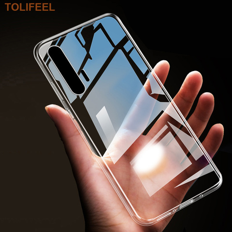 TOLIFEEL-funda de silicona para Huawei Honor 20, protector de silicona suave de TPU, transparente, Parte posterior transparente, para Huawei Honor 20 Pro ► Foto 1/6