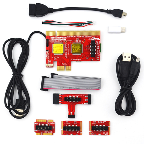 Actualizado KQCPET6 V6 7 in1 portátil y PC de escritorio Universal prueba de diagnóstico de depuración rey postal soporte para PCI PCI-E minipci-e ► Foto 1/6