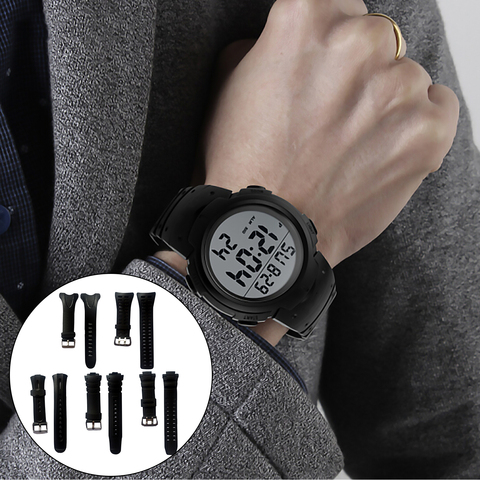 Gosear-Correa de reloj de plástico ajustable, repuesto de correa de reloj para Skmei 1025, 1251, 1068, 0931, 1080, accesorios deportivos ► Foto 1/6