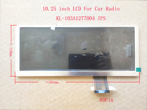 10,25 pulgadas 10,3 pulgadas IPS LCD para Radio de coche 1280*480 tira LCD KL-103AI277004 IPS ► Foto 1/2