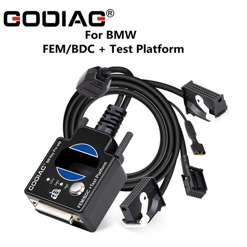 GODIAG-Plataforma de prueba de llave Pro, adaptador para BMW EM/ BDC, programación con Cable OBD2 a OBD25 ► Foto 1/6